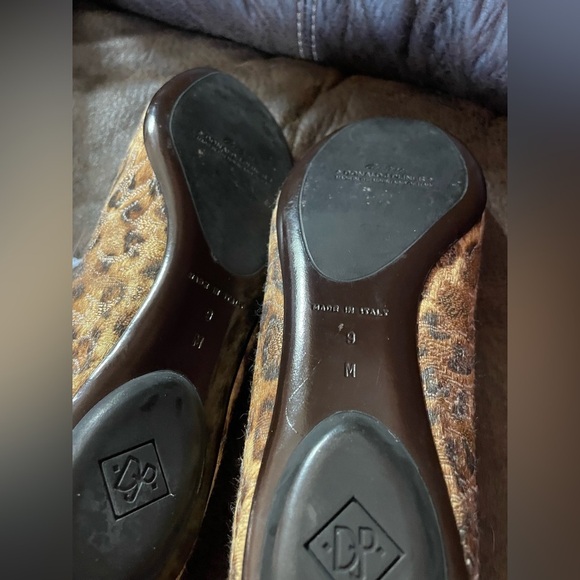 Donald J Pliner Leopard Print Mary Jane Flats - Size 9M - Made in Italy - Picture 4 of 4